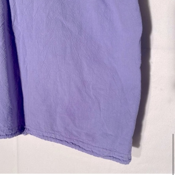 Vintage Honey-Komb EzzeWear Purple 1/4 Zip Top S - Picture 9 of 15